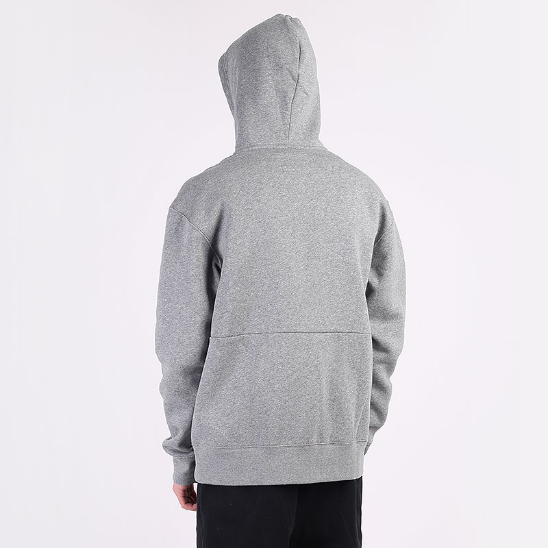 мужская серая толстовка Jordan Jumpman Air Fleece Full Zip Hoodie CK6679-091 - цена, описание, фото 5